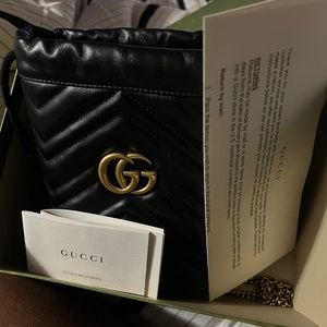 Gucci mini marmont Bucket bag